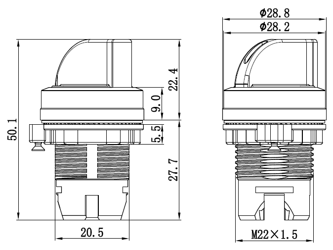 Чертеж M22S-M2A