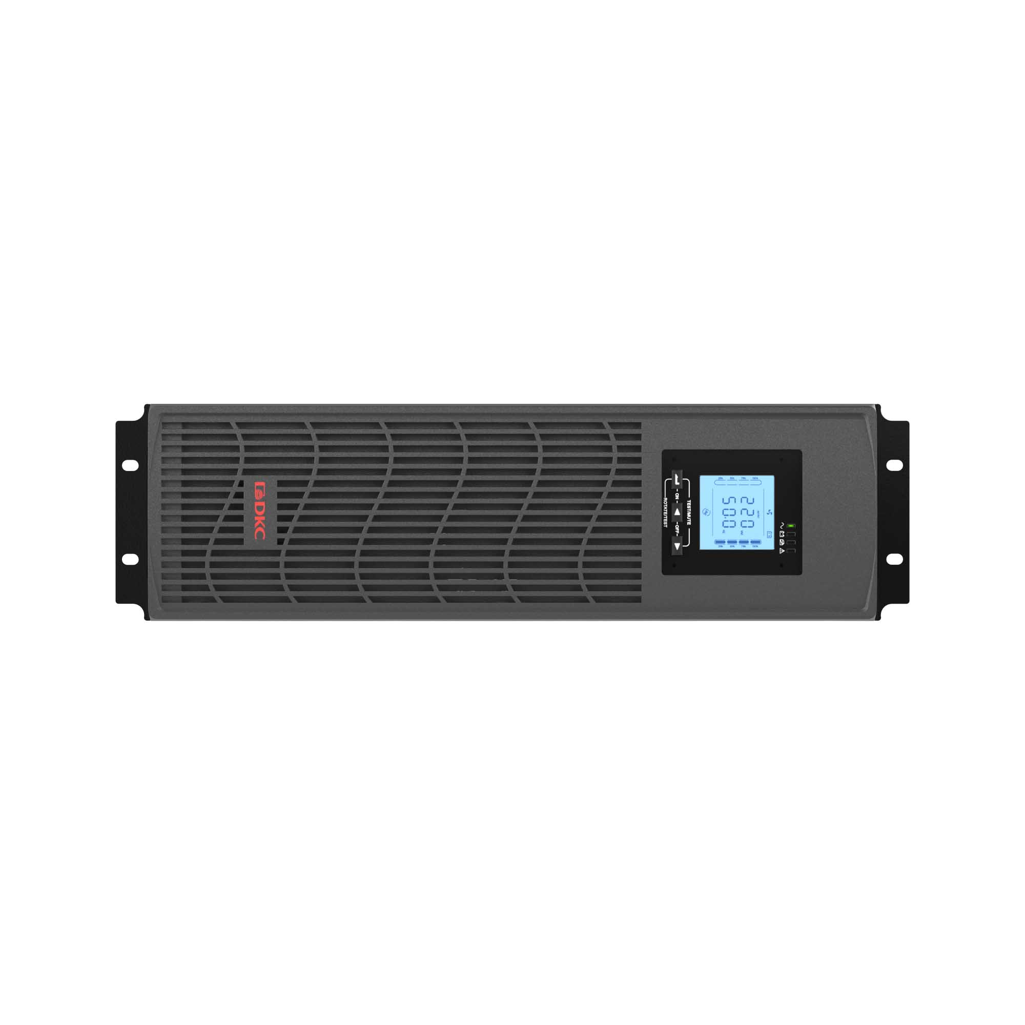 Линейно-интерактивный ИБП ДКС серии Info Rackmount Pro, 1500 ВА/1200Вт,1/1, USB, RJ45, 6xIEC C13, Rack 3U, SNMP/AS400 slot, 2x9Aч
