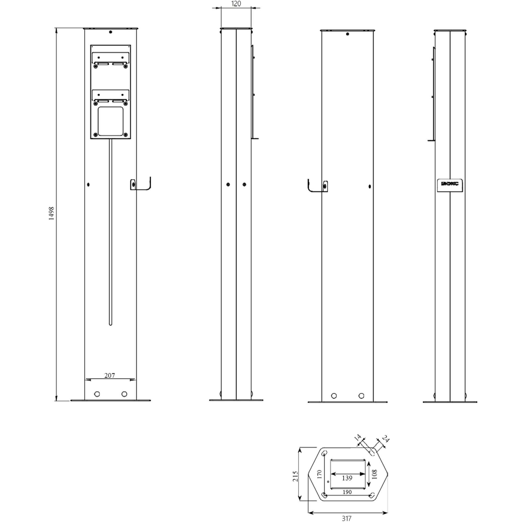 Чертеж ECCOLUMN1