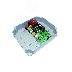 Блок управления для распашных приводов (плата+корпус), 230 В, 30 mA, максимальная коммутируемая мощность 2,2 кВт, -40…+55град.C. Память приемника сост