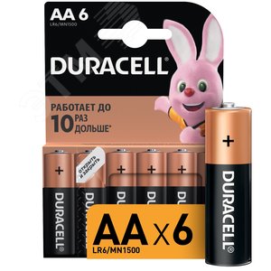 Элемент питания LR6-6BL BASIC (6/60/16800)