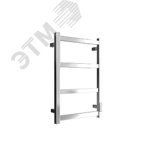 Полотенцесушитель электрический из квадратного профиля J plaza neo 60/40 с диммером цвет хром