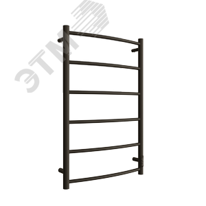 Полотенцесушитель электрический с диммером R neo 80/50 цвет чёрный матовый