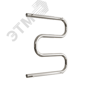 Полотенцесушитель водяной c полкой M 60/50 цвет хром