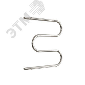 Полотенцесушитель водяной c полкой M 50/50 цвет хром