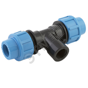 Тройник 20х1/2' Мх20 для труб ПНД