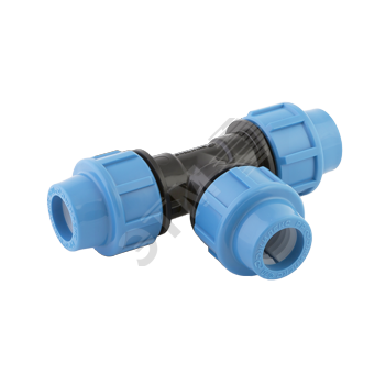 Тройник 20х20х20 для труб ПНД