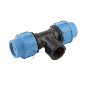 Тройник 32х1' Мх32 для труб ПНД