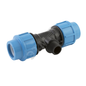 Тройник 32х3/4' Пх32 для труб ПНД