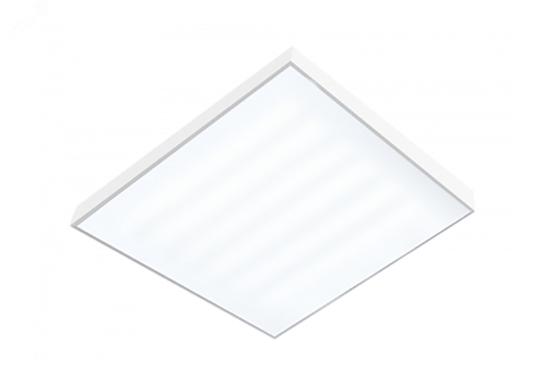 Светильник светодиодный ЛУЧ-6х8 LED (типа Армстронг 595х595х40 53вт 6400Лм 5700К IP20 микропризма)