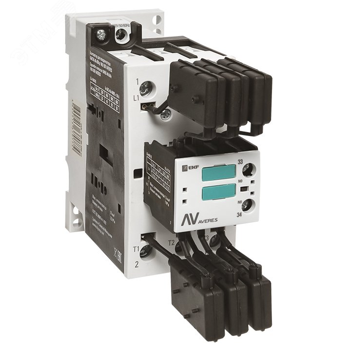 Контактор для конденсатора КМЭК 40 кВАр 230В 1NО AVERES