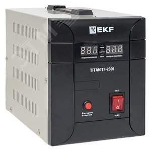 Стабилизатор напряжения симисторный TITAN -TF-2000 EKF