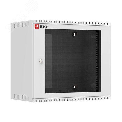 Шкаф телекоммуникационный настенный 9U (600х350) стекло, Astra A Basic