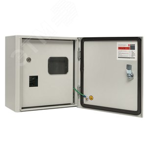 Щит учетно-распределительный навесной ЩУРн-1 IP54 ЩУ-1/2 двухдверный 310х300х160
