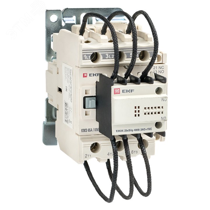 Контактор для конденсатора КМЭК 25квар 400В 2NО+1NC PROxima