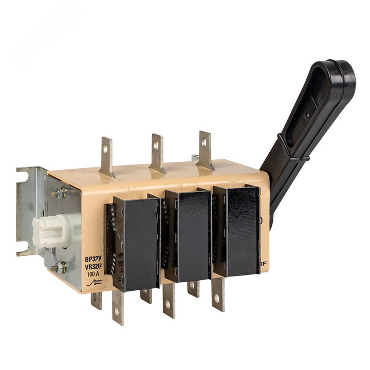 Выключатель-разъединитель ВР32У-31А71220 100А 2 направления с дугогасительными камерами несъемная левая/правая рукоятка MAXima