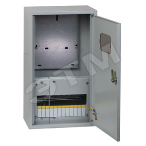 Щит учетно-распределительный навесной ЩРУн-3/12о IP31 с окном 500х300х160