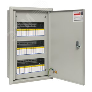 Щит распределительный встраиваемый ЩРв-36з IP30 520х340х120 с замком