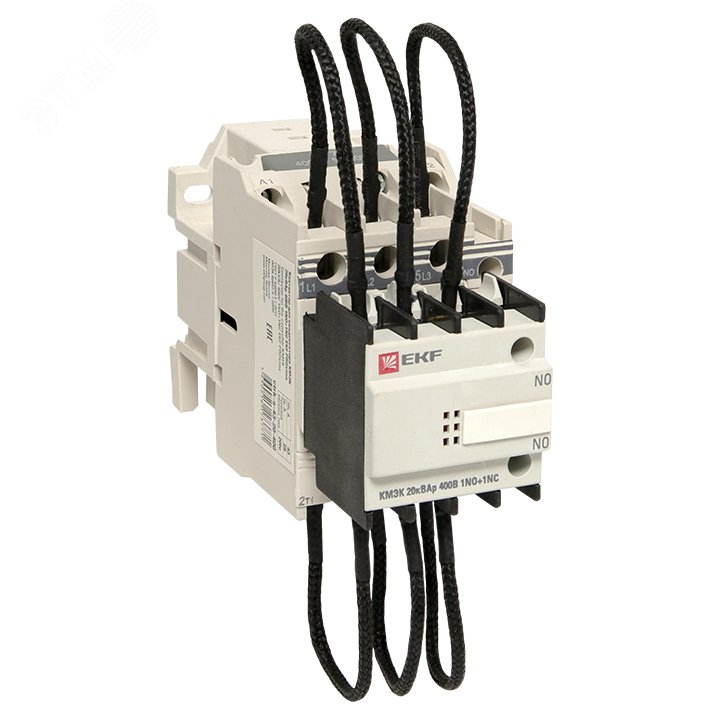 Контактор для конденсатора КМЭК 20квар 400В 2NО+1NC PROxima