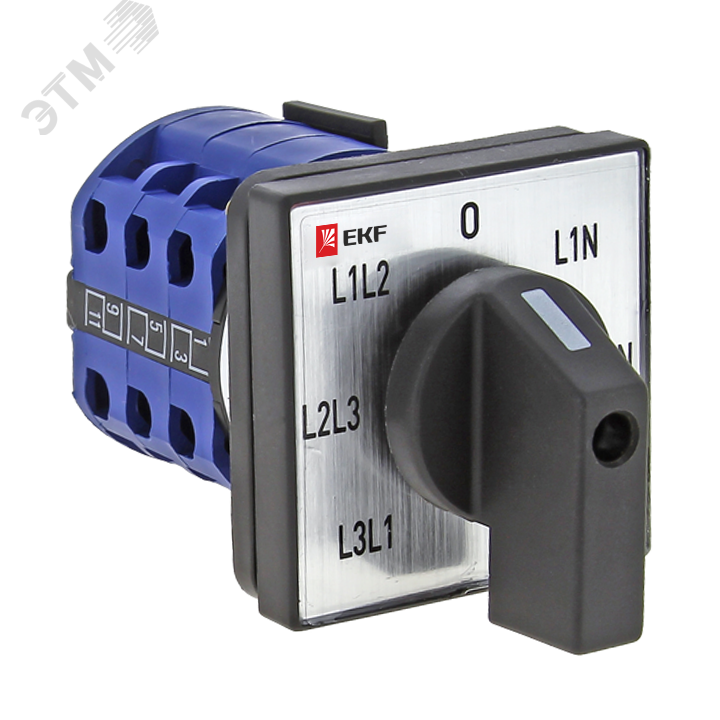 Переключатель кулачковый ПК-1-64 10А для вольтметра