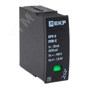 Сменный модуль к ОПВ-C In-20кА 440В с сигнализацией EKF