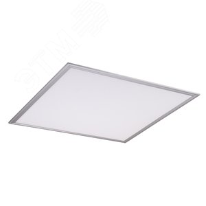 Панель светодиодная тонкая (ДВО) ЛУО-4008-L 36Вт  6500К IP40 серебро без драйвера 595х595 EKF Basic
