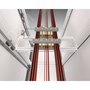 Кронштейн для шинодержателя плоских шин FORT для корпуса глубиной 600 PROxima