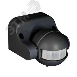 ИК датчик движения наст. 1200Вт 180гр. до 12м IP44 MS-39b черный PROxima