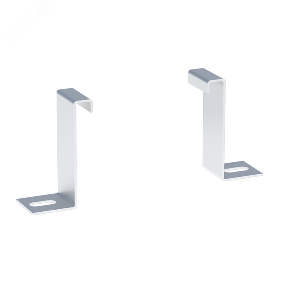 Скоба прижимная болтовая для лестничного лотка усиленного h=100 мм (2 мм) HDZ