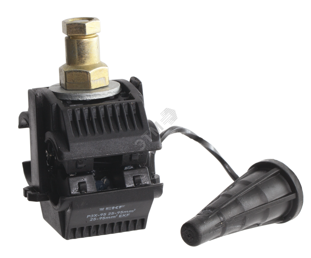 Зажим прокалывающий ответвительный N640 16-120 мм2 / 16-35 мм2 (голый провод / СИП) EKF