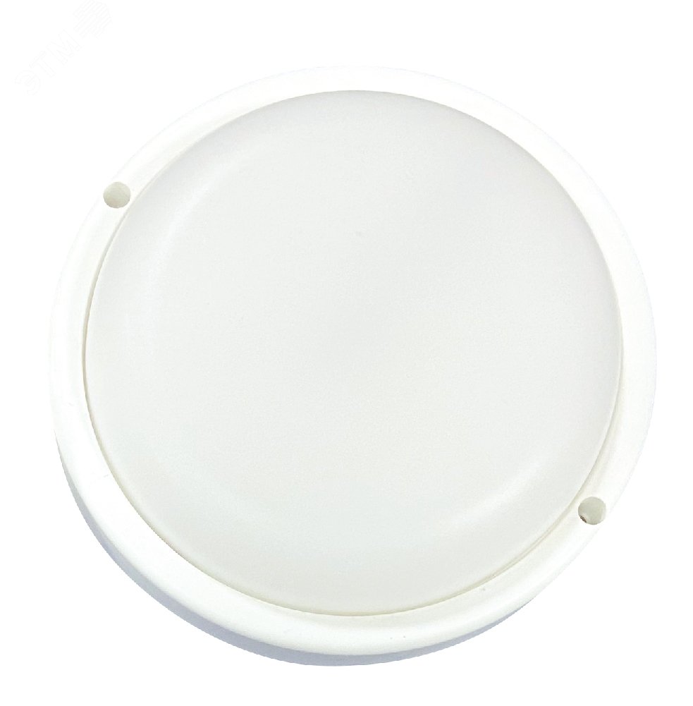 Светильник светодиодный ДПО-12Вт 960 лм 4000K IP65 ЖКХ круг с оптико-акустическим датчиком движения Luma