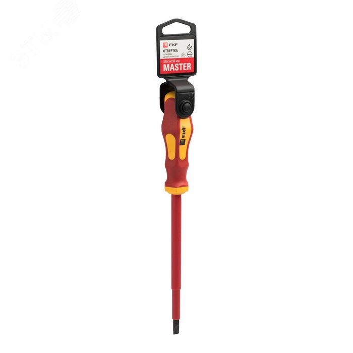 Отвертка Master SL6.5x150 мм 1000В Basic