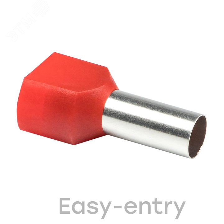 Наконечник штыревой втулочный изолированный НШвИ(2) 10.0-14(50шт)