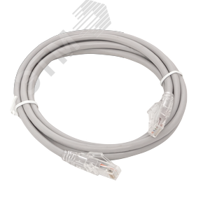 Патч-корд TERACOM PRO Cat.5E неэкранированный UTP оболочка PVC серый (2.0м)