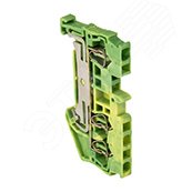 Колодка клеммная самозажимная JXB-ST-2.5 3 вывода земля PROxima