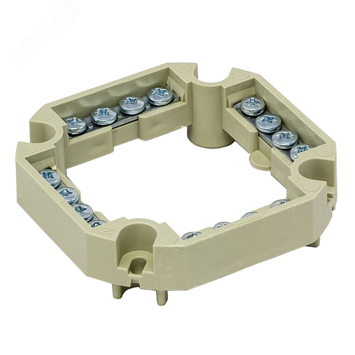 Клеммник для распаячных и универсальных коробок шаг крепления 90мм PROxima