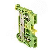 Колодка клеммная самозажимная JXB-ST-2.5 земля PROxima