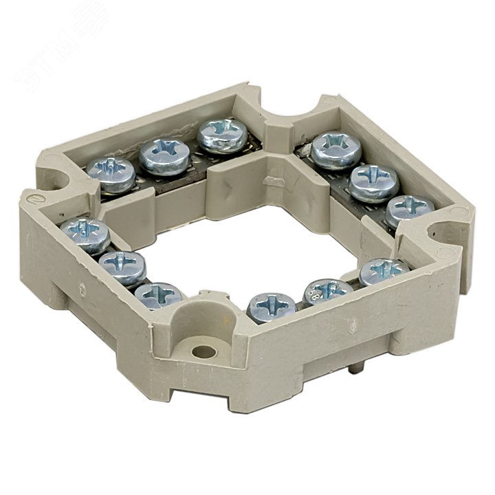 Клеммник для распаячных и универсальных коробок шаг крепления 60мм PROxima