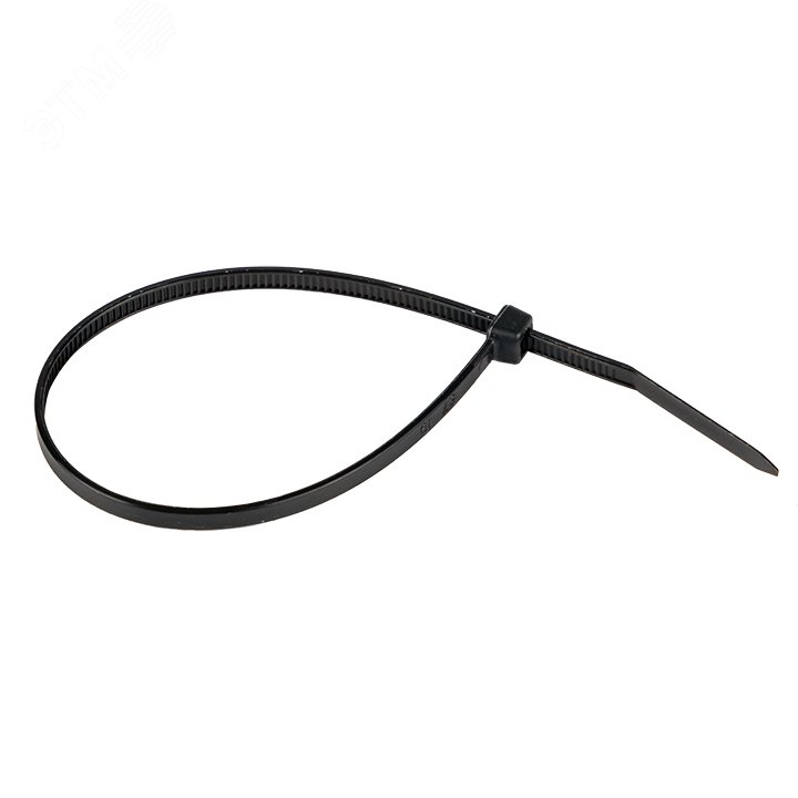 Хомут 3.6х200 черный нейлон (100шт)