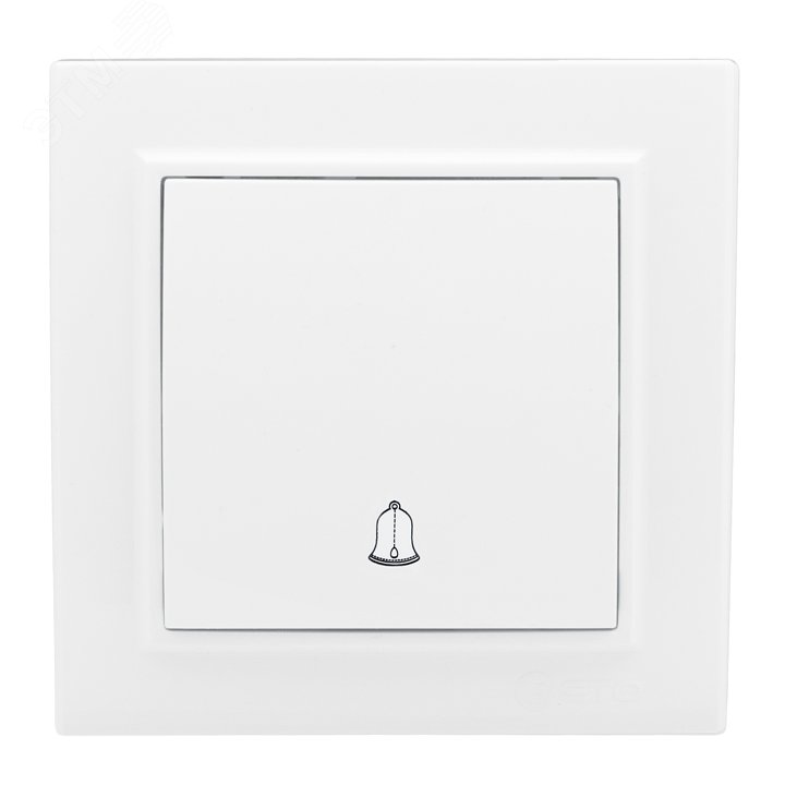 Кнопка звонка СП Минск 10А белый