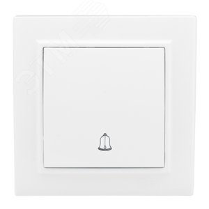 Кнопка звонка СП Минск 10А белый