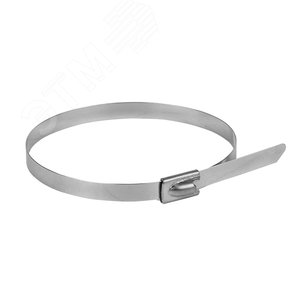 Хомут AISI 304 из нержавеющей стали, 4.6x200 (10 шт.) FlexLock PROxima