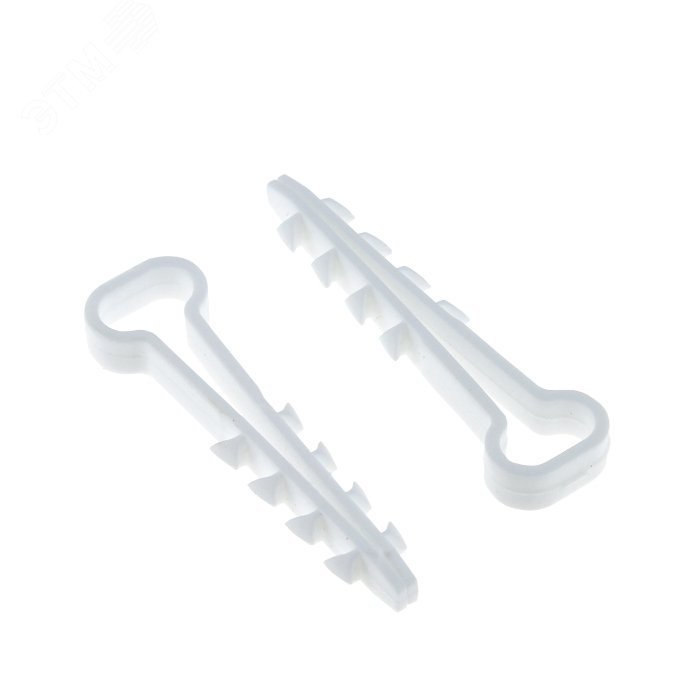 Дюбель-хомут 6х14 белый (50шт)