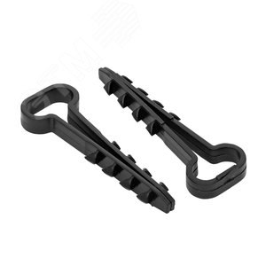 Дюбель-хомут 6х12 полипропилен черный Simple (50шт)