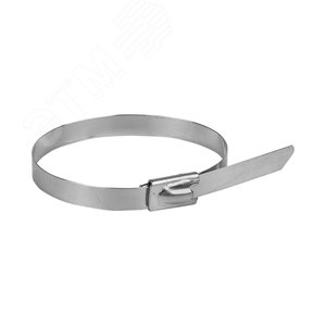 Хомут AISI 304 из нержавеющей стали, 4.6x150 (10 шт.) FlexLock PROxima