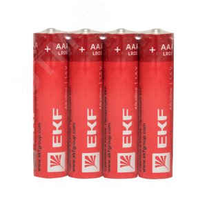 Алкалиновая батарейка типа ААА(LR03) шринк 4шт.