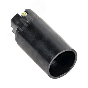 Патрон карболитовый подвесной Е14 черный PROxima