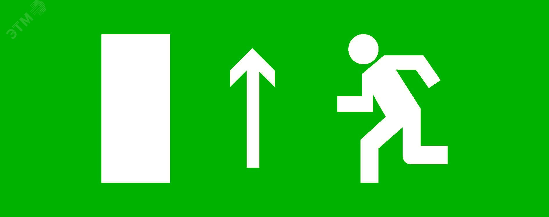 Пиктограмма ''Направление прямо'' 240х95мм (для SAFEWAY-10)