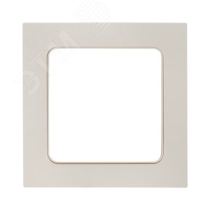 Стокгольм Рамка 1-местная белая