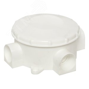 Коробка распаячная КМР-040-040 трехрожковая белая (70х35) PROxima